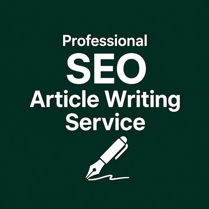 write SEO friendly articles and blog posts for your website