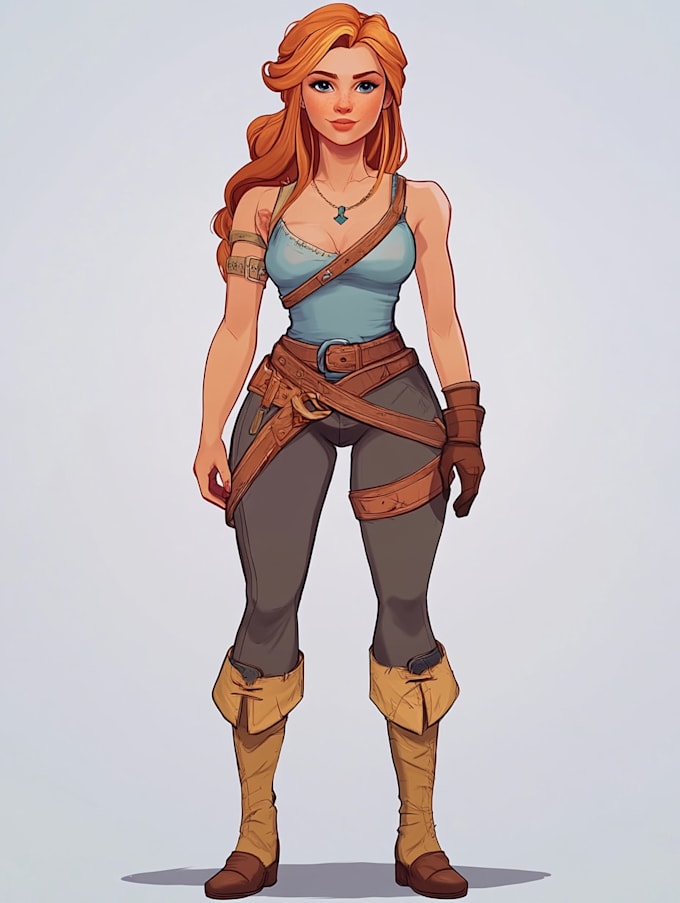 design 2d game character