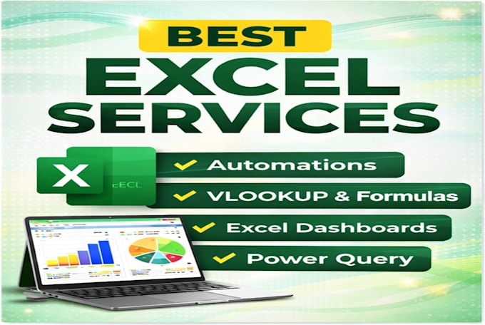 do excel formulas, vlookup, power query and automation