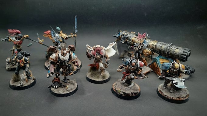 paint your warhammer and other miniatures