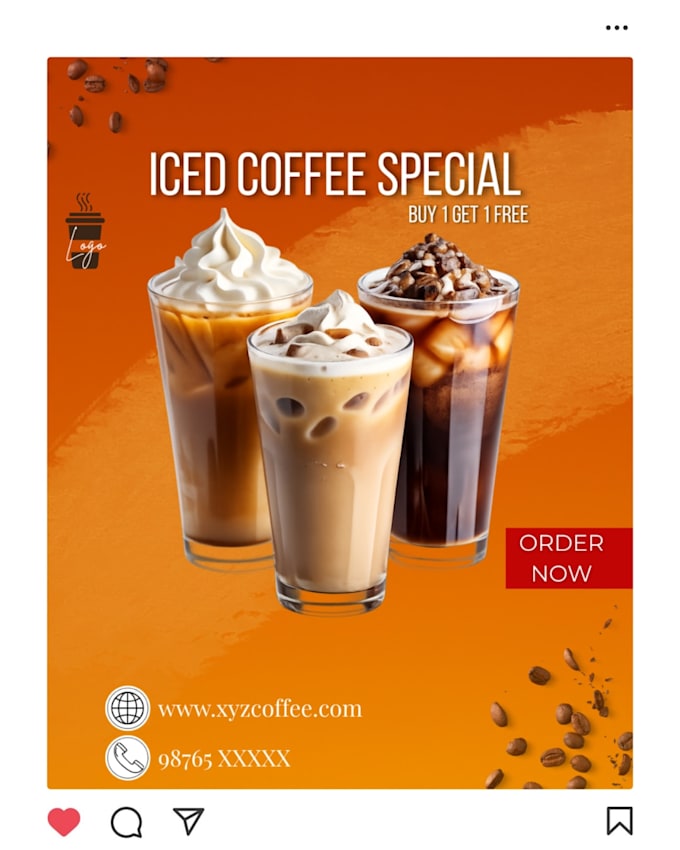 design food and drinks post