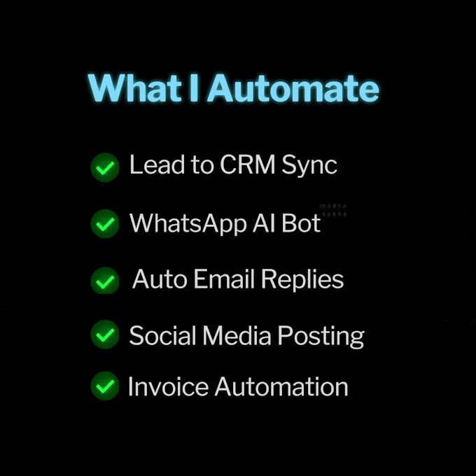 ai automation workflow lead to CRM auto sync