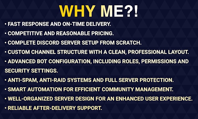 setup new and existing discord servers