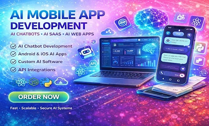 do ai mobile app development,ai rag,ai website, ai chatbot, ai agent,app dev