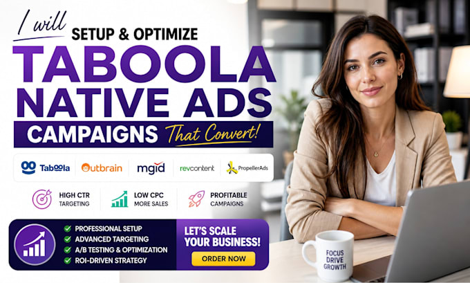 setup and optimize profitable taboola native ads campaign