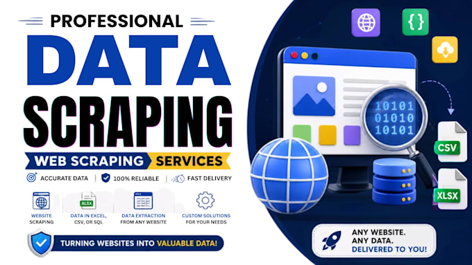 do web scraping and data extraction