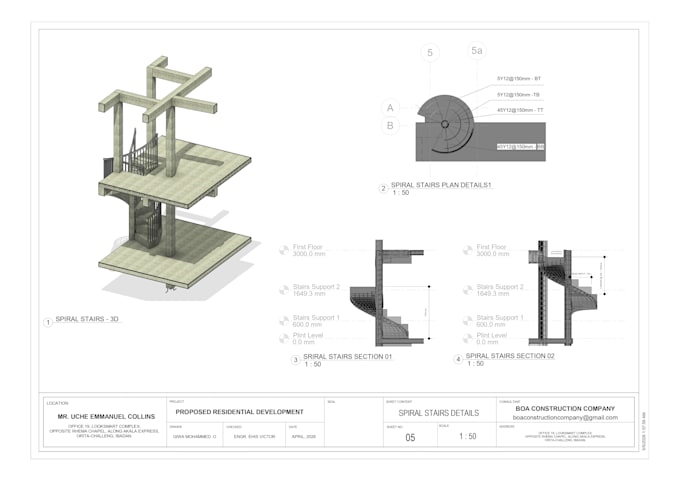provide structural modeling and 2d drafting in revit