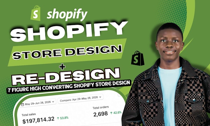 shopify store design and redesign shopify website design shopify dropshipping