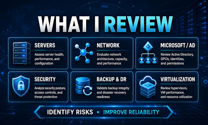 audit, improve, and standardize your IT infrastructure
