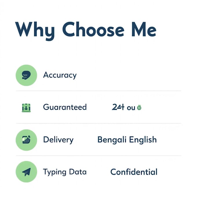 do fast bengali and english typing, data entry, pdf to word conversion