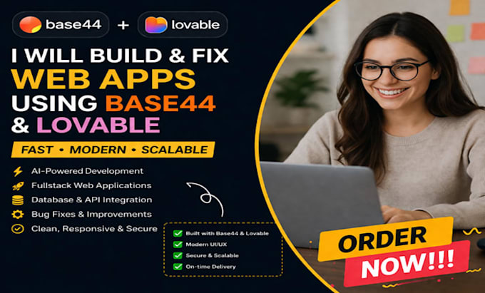 build base44 web app and mobile apps using base44  for your business, base44 app
