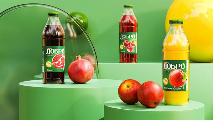 do attractive product label, bottle label and box packaging design