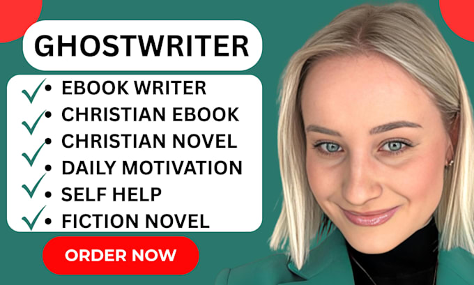 ghostwrite christian ebook self help book ghostwriter ebook writer ghostwriting
