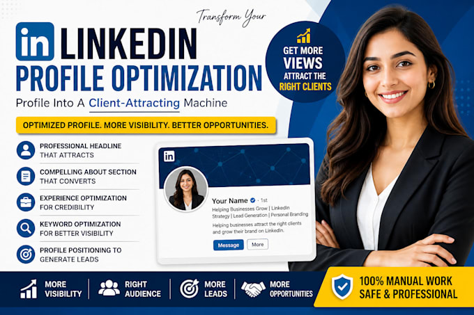 optimize your linkedin profile for lead generation and client attraction
