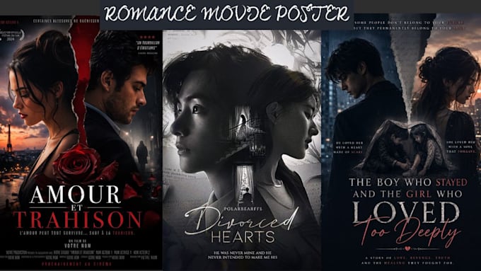 design horror, sci fi or thriller movie poster film poster for indie movies