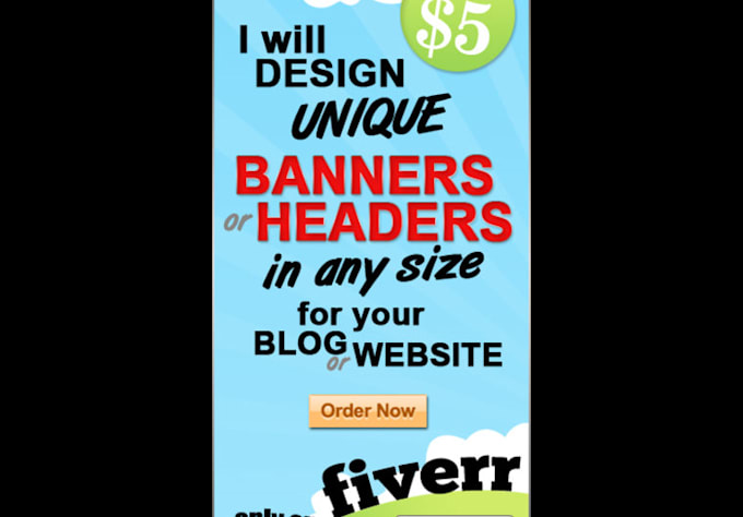 create a UNIQUE banner or header with image map and html ready for upload