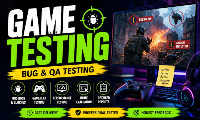 find bugs and improve gameplay with expert game testing QA on android