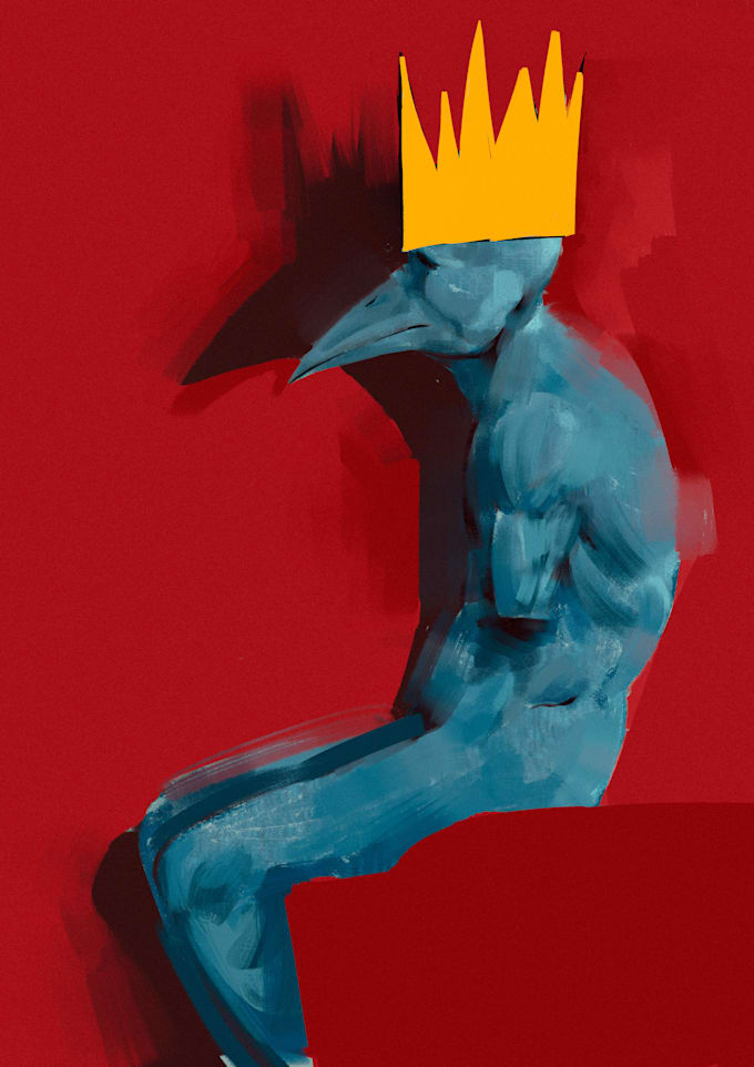 paint a custom surrealist portrait