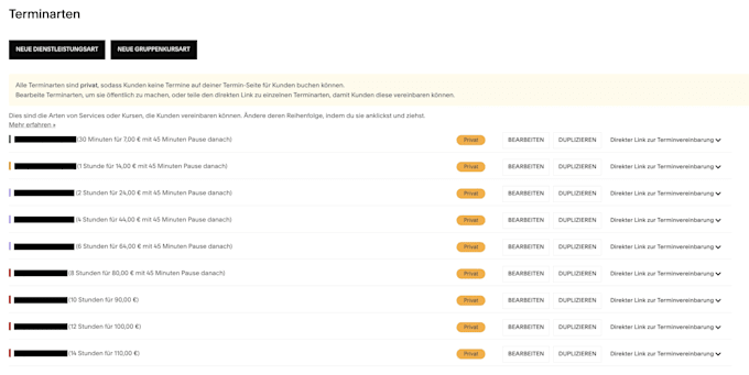 create a squarespace booking system for you