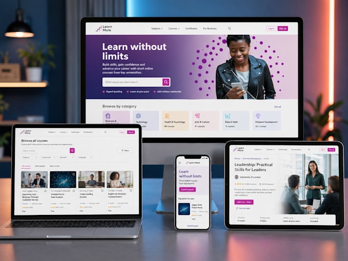 build custom website development, front end developer, full stack developer