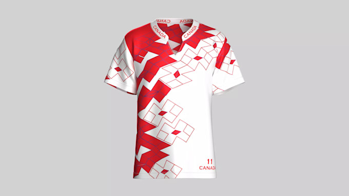 do 3d jersey design 3d clothing model glb file for web customization sportswear