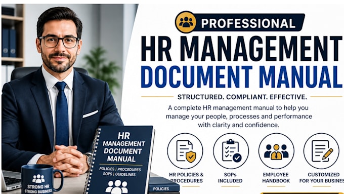 create a professional HR management document manual for your business
