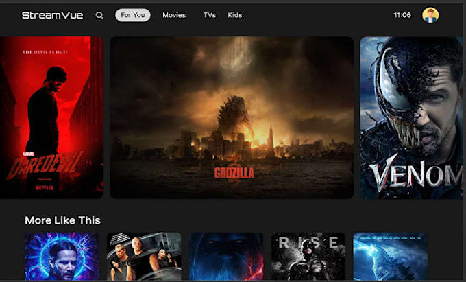 develop apple tv, android tv, build iptv app, develop smart tv app, roku tv app