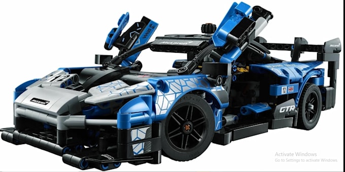 design custom lego moc model with instructions and renders in bricklink studio