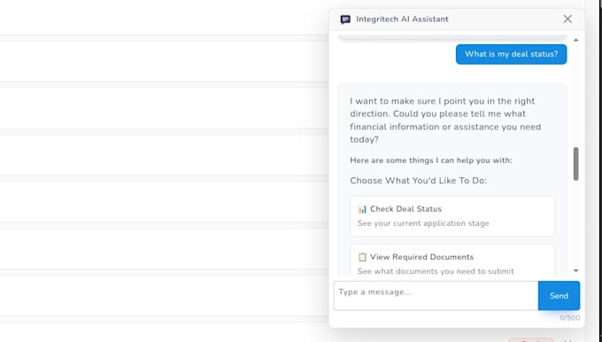 create ai CRM chatbot with openai claude integration