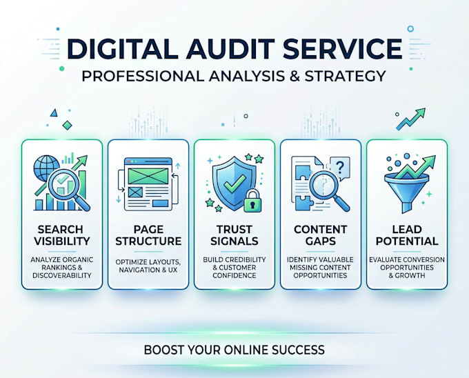 audit your website SEO and online visibility