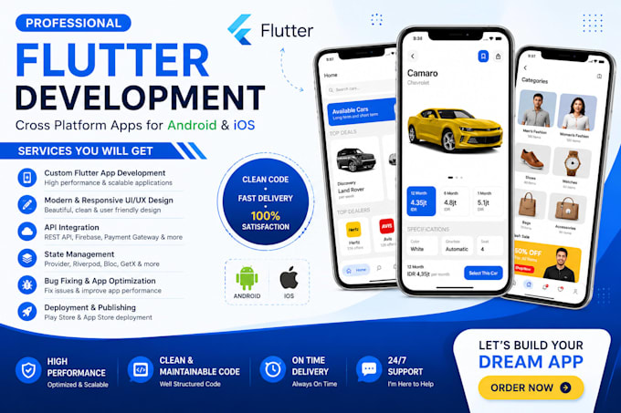 do mobile app development android ios app as software developer