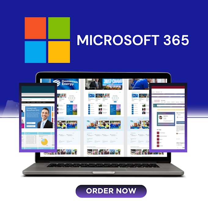 create sharepoint intranet portal, responsive sharepoint, spfx and microsoft 365