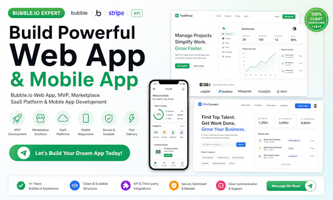 do bubble io web app bubble io mvp mobile app developer marketplace saas website