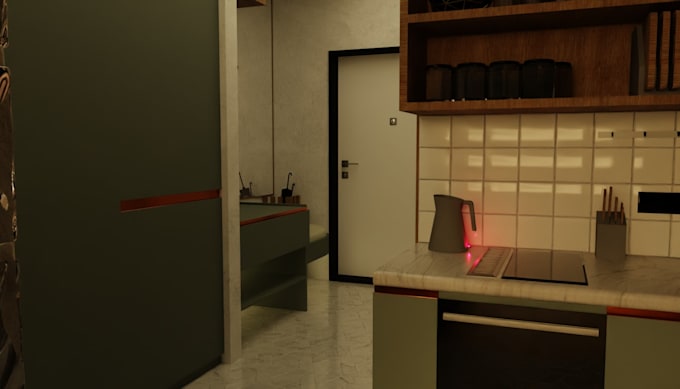 a realistic render visualization