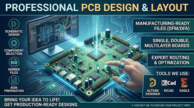 design arduino esp32 pcb layout and gerber files, kicad altium