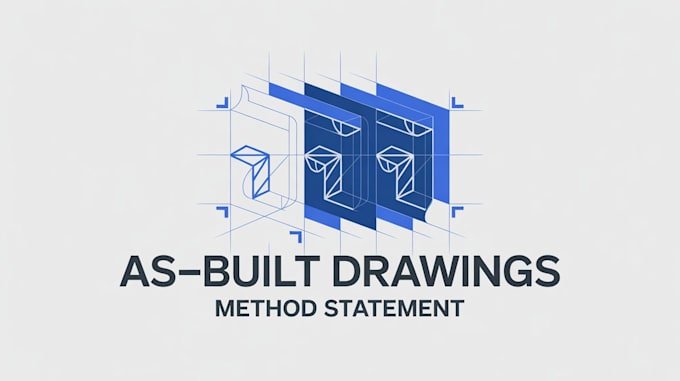 create as built drawings from sketches and write construction method statement