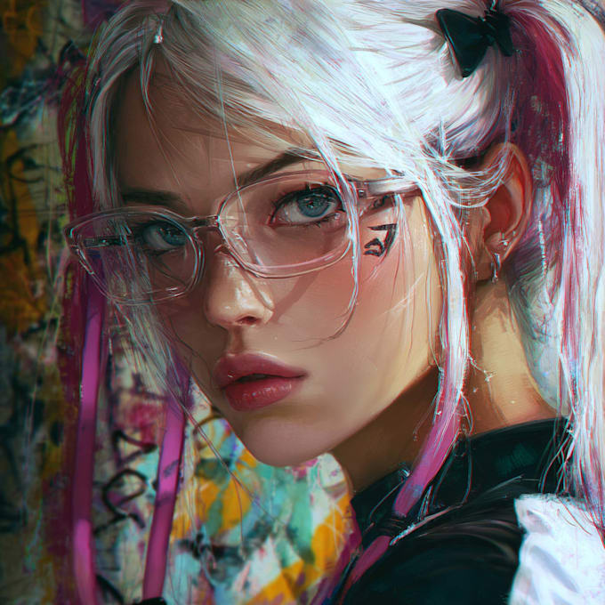 drawing anime artwork illustration with high quality