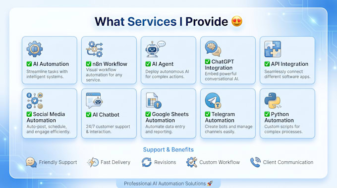 build smart ai automation and ai agent workflows
