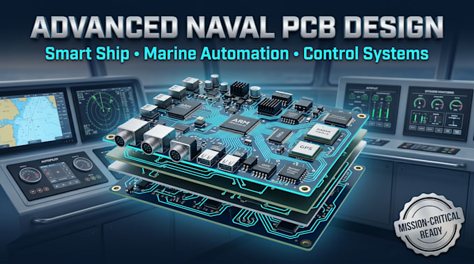design advance naval electronics pcb for smart ship system