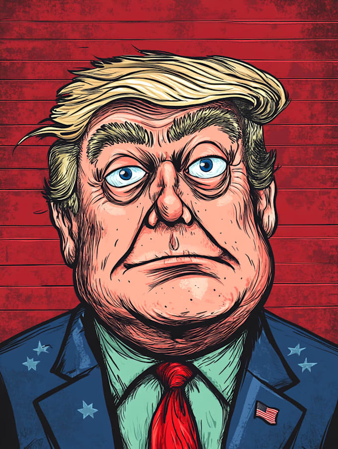 do a political cartoon art