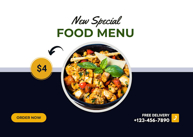 make professional restaurant posters