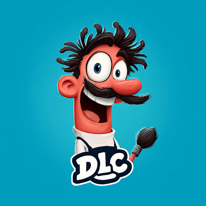 design cartoon illustration with creative concept