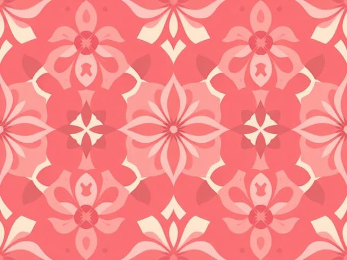 create a marvelous seamless pattern textile design or monogram pattern