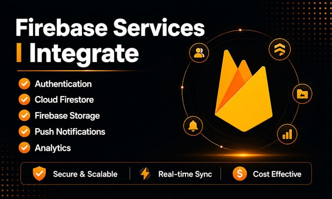 integrate firebase in your flutter app