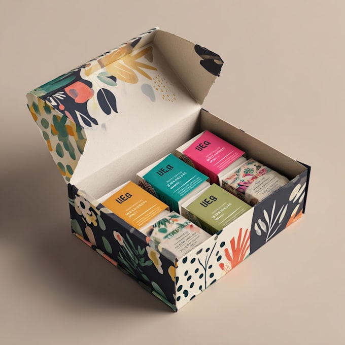 create a pixel perfect packaging box design with die cut