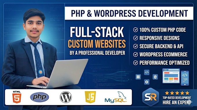 do website development as full stack web developer