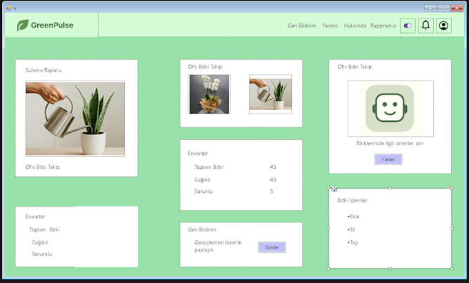 develop a winforms desktop app with sql server