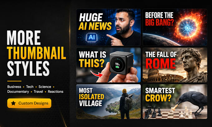 design high CTR youtube thumbnails that make viewers click