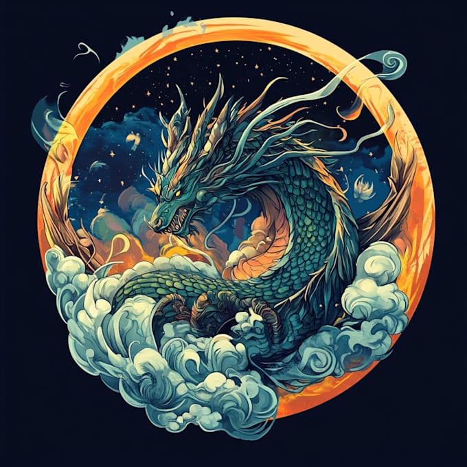 awesome rpg fantasy or sci fi logo for you