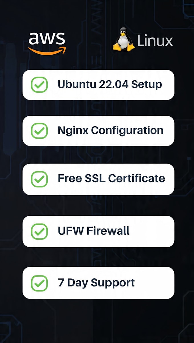 setup AWS ec2 ubuntu server with nginx and free SSL